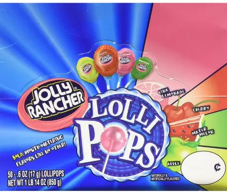 Jolly Rancher Lolli Pops 50 Ct