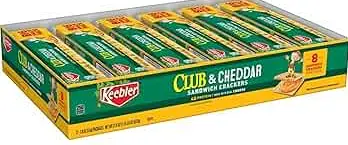 Keebler Cracker Club Cheddar King Size 12-1.8oz