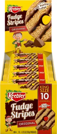 Keebler Fudge Stripes King Size 10-4.75oz
