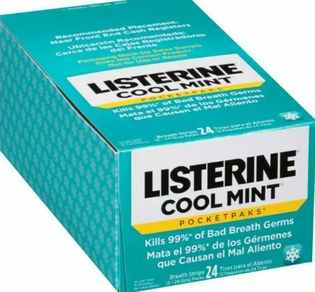 Listerine Pocketpaks Cool Mint 24ct