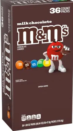 M&M Milk Chocolate 36