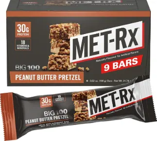 Met-rx Peanut Butter Pretzel 9-3.52oz