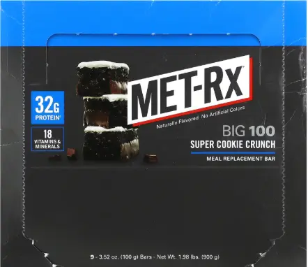 Met-rx Super Cookie Crunch 9-3.52oz