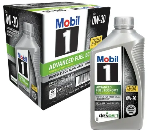MOBIL 1 Advance Full Synthetic 0W20 Dexos - 1 6/1 Qts