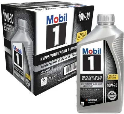 MOBIL 1 Advance Full Synthetic 10W30 6/1 Qts