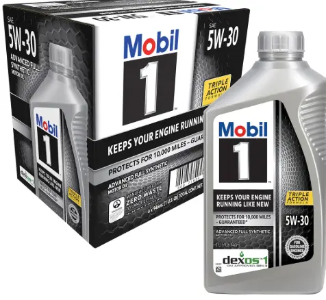 MOBIL 1 Advance Full Synthetic 5W30 Dexos - 1 6/1 Qts