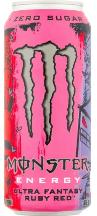 Monster 16 Oz - Ultra Fantasy Ruby Red