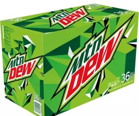 Mountain Dew 36 12 Cans