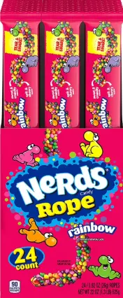 Nerds Rope Rainbow 24-0.92 Oz