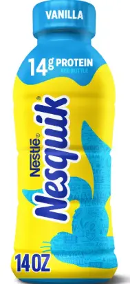 Nesquik 14 Oz Bottle - Vanilla