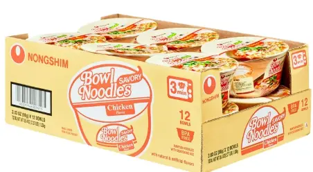 Nongshim Noodle Chicken 12-3.03oz