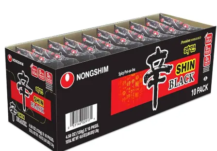 Nonhshim Shin Black W Beef 16-4.5oz