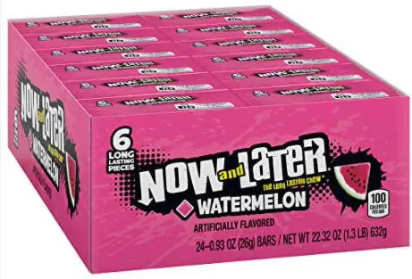 Now & Later Watermelon 24-0.93oz