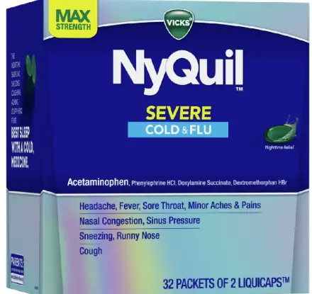 Nyquil Severe Cold & Flu 32 CT