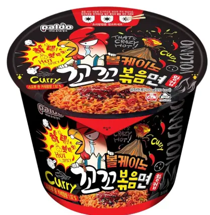 Paldo Bowl Noodles Volcano 6-3.03oz