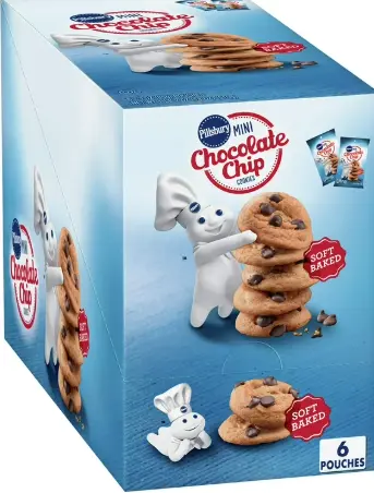 Pillsbury Mini Soft Chocolate Chip Cookies 3oz