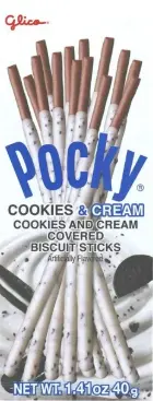 Pocky Cookies & Cream 10-1.41oz