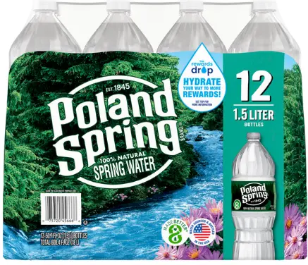 Poland Spring Water 1.5L 12ct