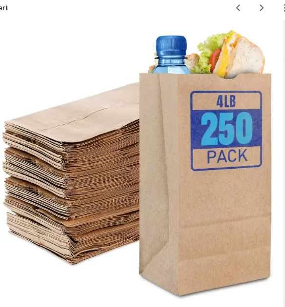 4 lb Brown Bag