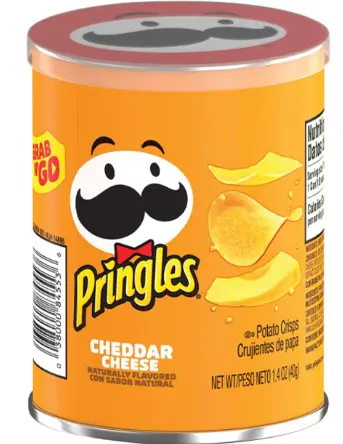 Pringles Small Cheddar Cheese 12-1.3 Oz