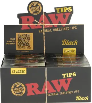 Raw Black Classic Tips 50ct