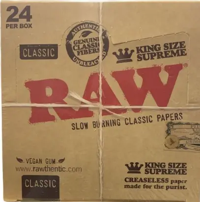 Raw Classic King Size Supreme 24ct