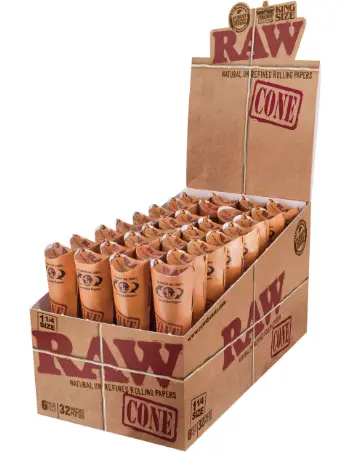 Raw Cone Classic 1 1/4 32-6pk