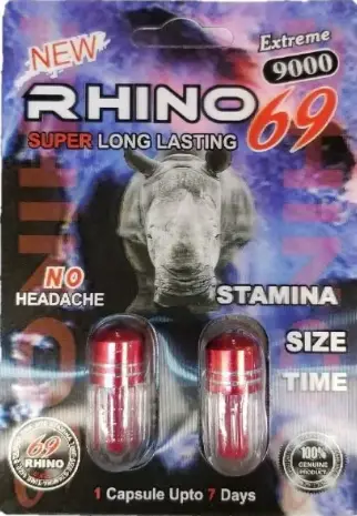 Rhino 69 Super Long Lasting Double Pill