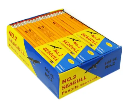 Seagull Pencils NO.2 144ct