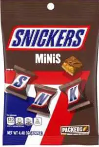 Snickers Mini Peg 12 Ct 4.4 Oz