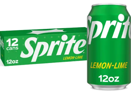 Sprite Lemon Lime Can 12-12 Oz