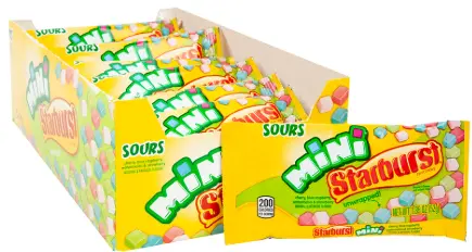 Starburst Minis Sours 24-1.85oz