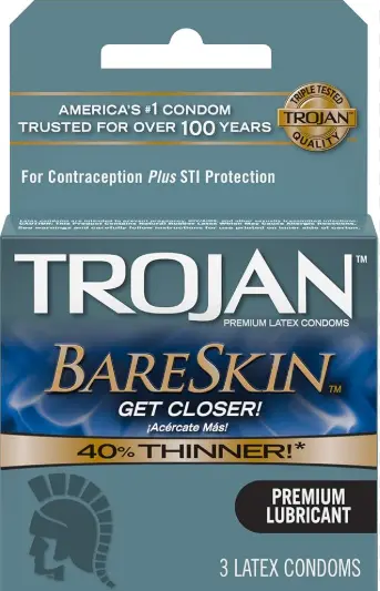 Trojan Bareskin Grey 6-3ct