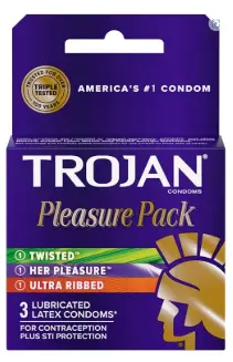 Trojan Pleasure Pack 6-3ct