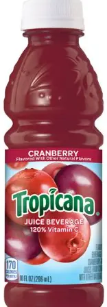 Tropicana - 10 Oz Cranberry