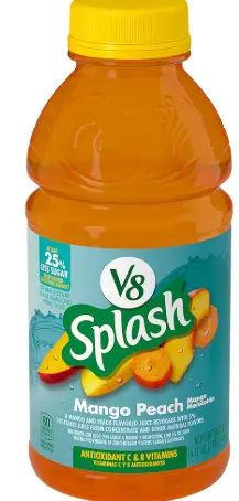 V8 - 16 Oz Bottle Splash Mango Peach