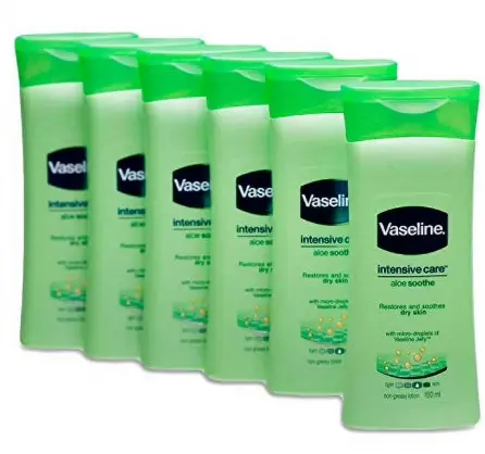Vaseline Lotion Aloe Soothe 100ml 6-Pack