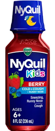 Vicks Nyquil Kids Cold & Cough 8oz - Single