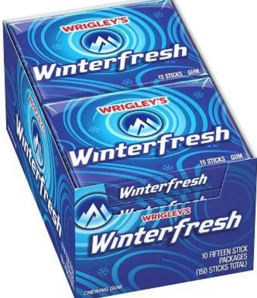 Wrigleys Slim Winterfresh 10-15 Stick