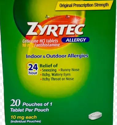 Zyrtec Allergy 20 Ct