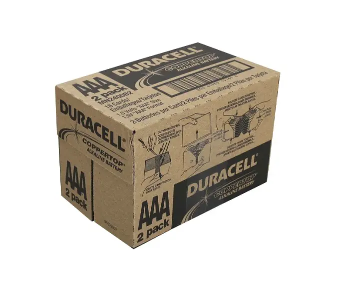 Duracell AAA 2 pack 18