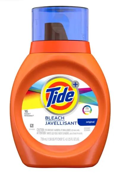 Tide Liquid with bleach 6-25 Oz