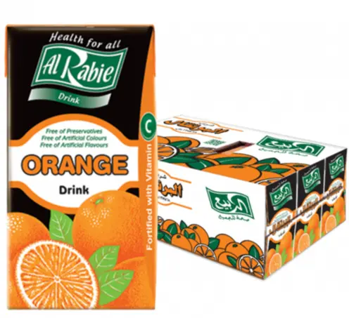 Al Rabie 250ml Orange 