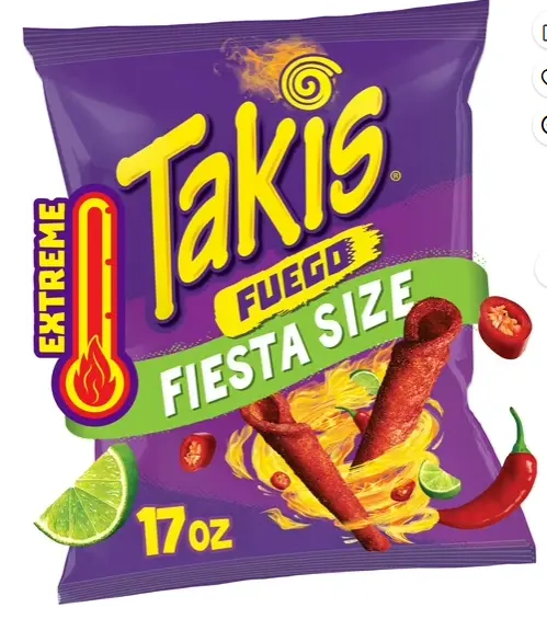 Takis Fiesta Size Fuego 