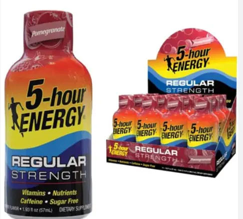 [5 Hour Energy Regular Pomegranate 12ct] 5 Hour Energy Regular Pomegranate 12ct