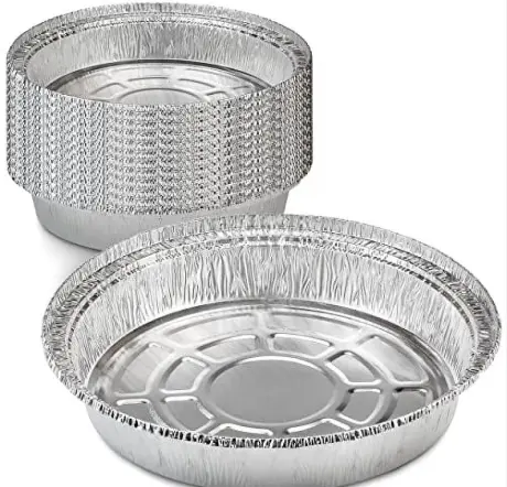 [9 Inch Aluminum Round Pan 500 CT] 9 Inch Aluminum Round Pan 500 CT