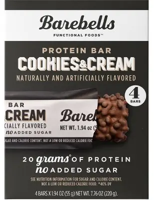 [Barbells Protein Cookies Cream 12-55g] Barbells Protein Cookies Cream 12-55g