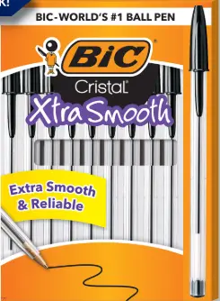 [Bic Pen Black Box 10ct] Bic Pen Black Box 10ct
