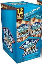 [Blue Diamond Almonds Bold Salt N Vinegar 12ct] Blue Diamond Almonds Bold Salt N Vinegar 12ct