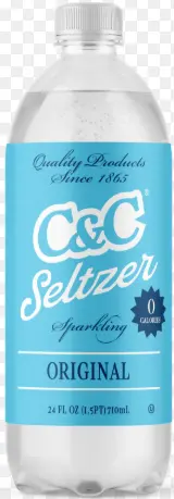 [C&C Seltzer 24 Oz] C&C Seltzer 24 Oz